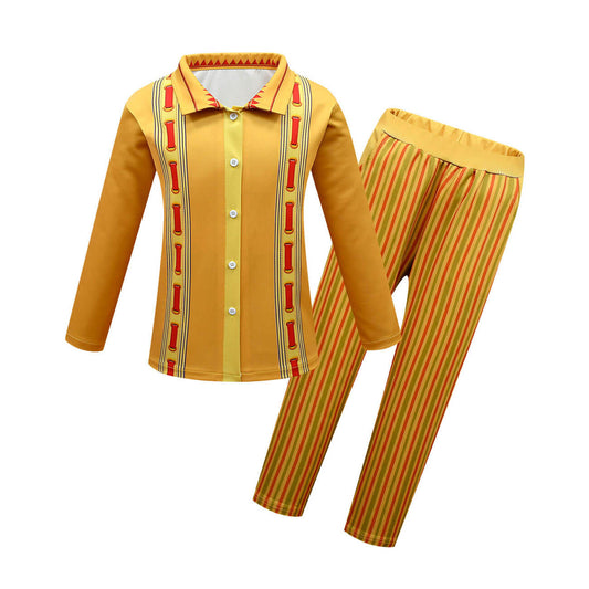 Kids Madrigal Costumes Long Sleeve Tops Pants Full Set