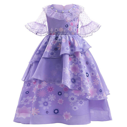 Magical Family Dresses Mirabel Isabela Dress Adult Princess Dress Pepa Luisa Madrigal Family Cosplay Costume