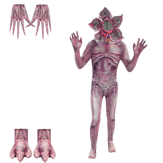 Demogorgon Costume Stranger Monster Halloween Cosplay Outfits Full Set