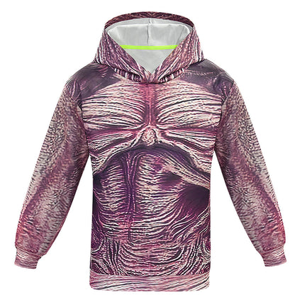 Conjunto completo de Sudadera y Pantalones de Disfraz de Demogorgon para Niños Halloween Cosplay