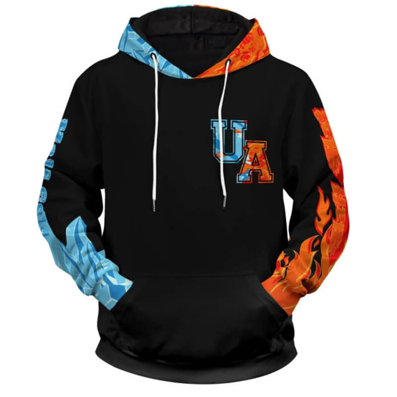 Sweats à capuche unisexes My Hero Academia Anime Cosplay Sweat-shirt Halloween Déguisement Pull