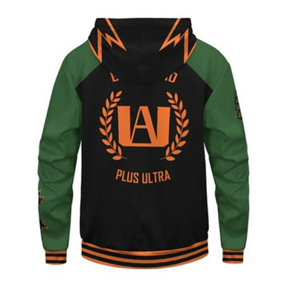 Sweats à capuche unisexes My Hero Academia Anime Cosplay Sweat-shirt Halloween Déguisement Pull