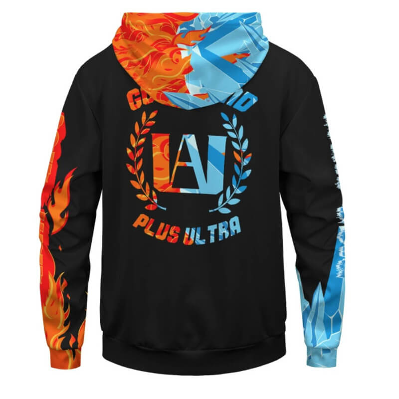 Sweats à capuche unisexes My Hero Academia Anime Cosplay Sweat-shirt Halloween Déguisement Pull