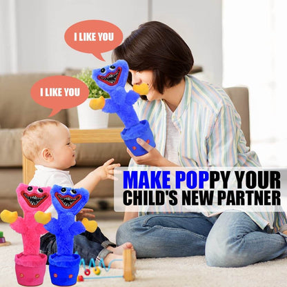 Talking Huggy Wuggy Toy Electric Dancing Poppy Playtime Plush Toys Repeat+Recording+Dance+Sing