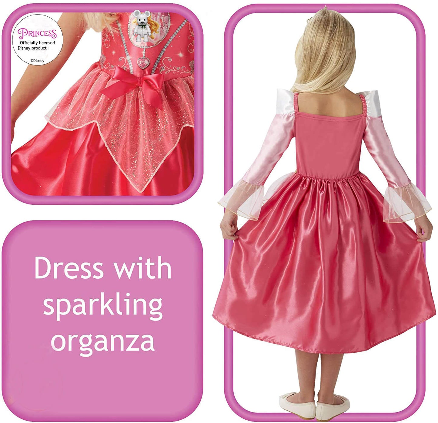 Robe de princesse Costume de conte de fées Tenue de fête pour filles Combinaison de Cosplay d'anniversaire d'Halloween