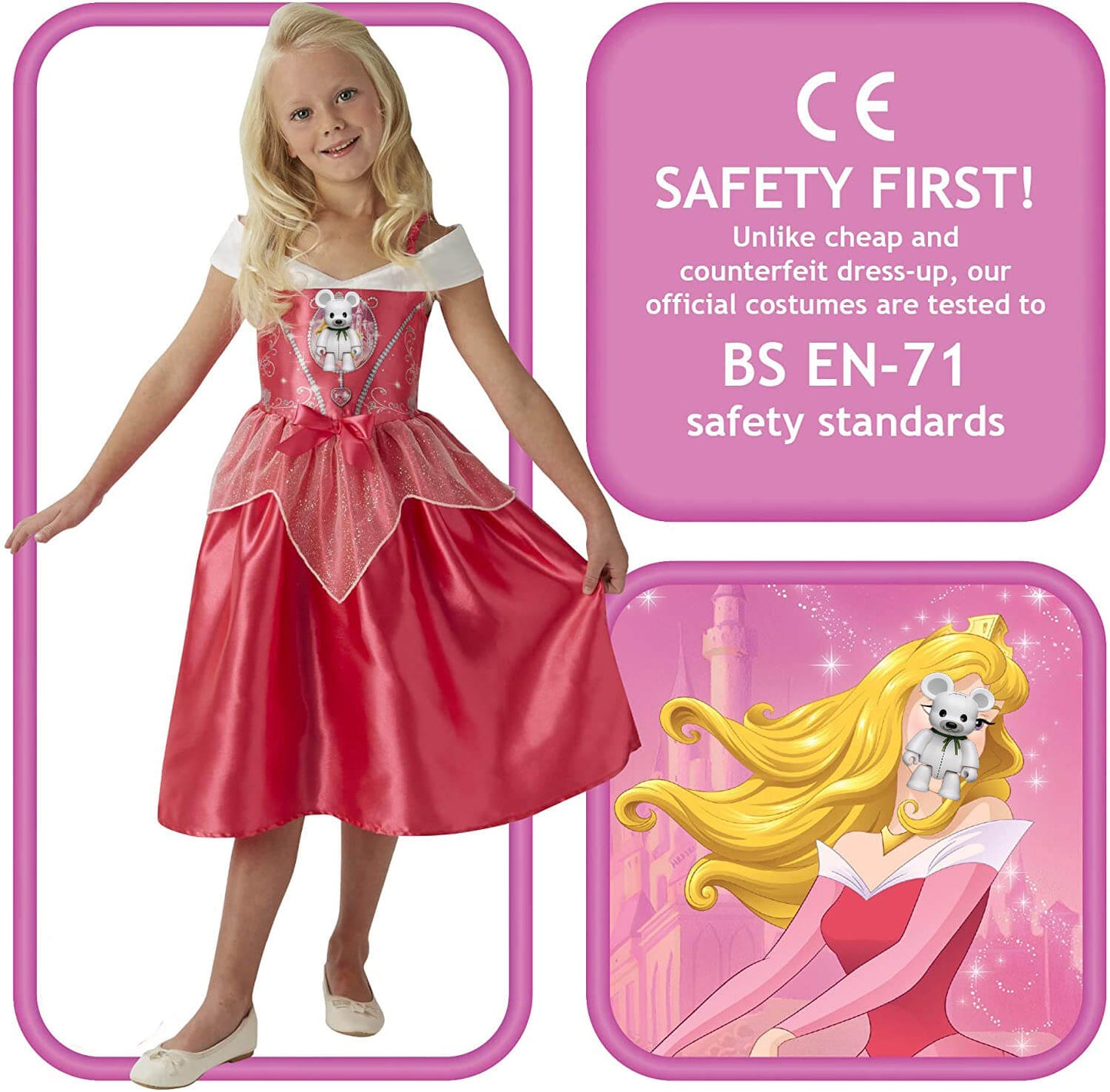 Robe de princesse Costume de conte de fées Tenue de fête pour filles Combinaison de Cosplay d'anniversaire d'Halloween