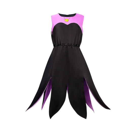 Sea Witch Ursula Costume For Daily Wear Little Mermaid Adult and Kids Fancy Dress