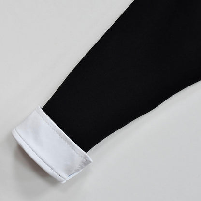 Kids Wednesday Addams Dress Black Wednesday Costume with Peter Pan Collar Girls Halloween Addams Outfits