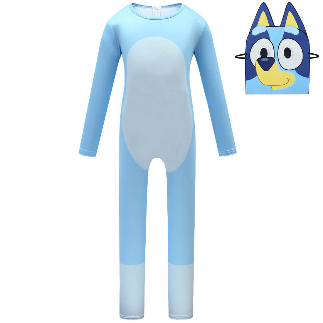 Combinaison de déguisement pour enfants Masque de dessin animé Ensemble complet pour garçons filles Halloween Cosplay