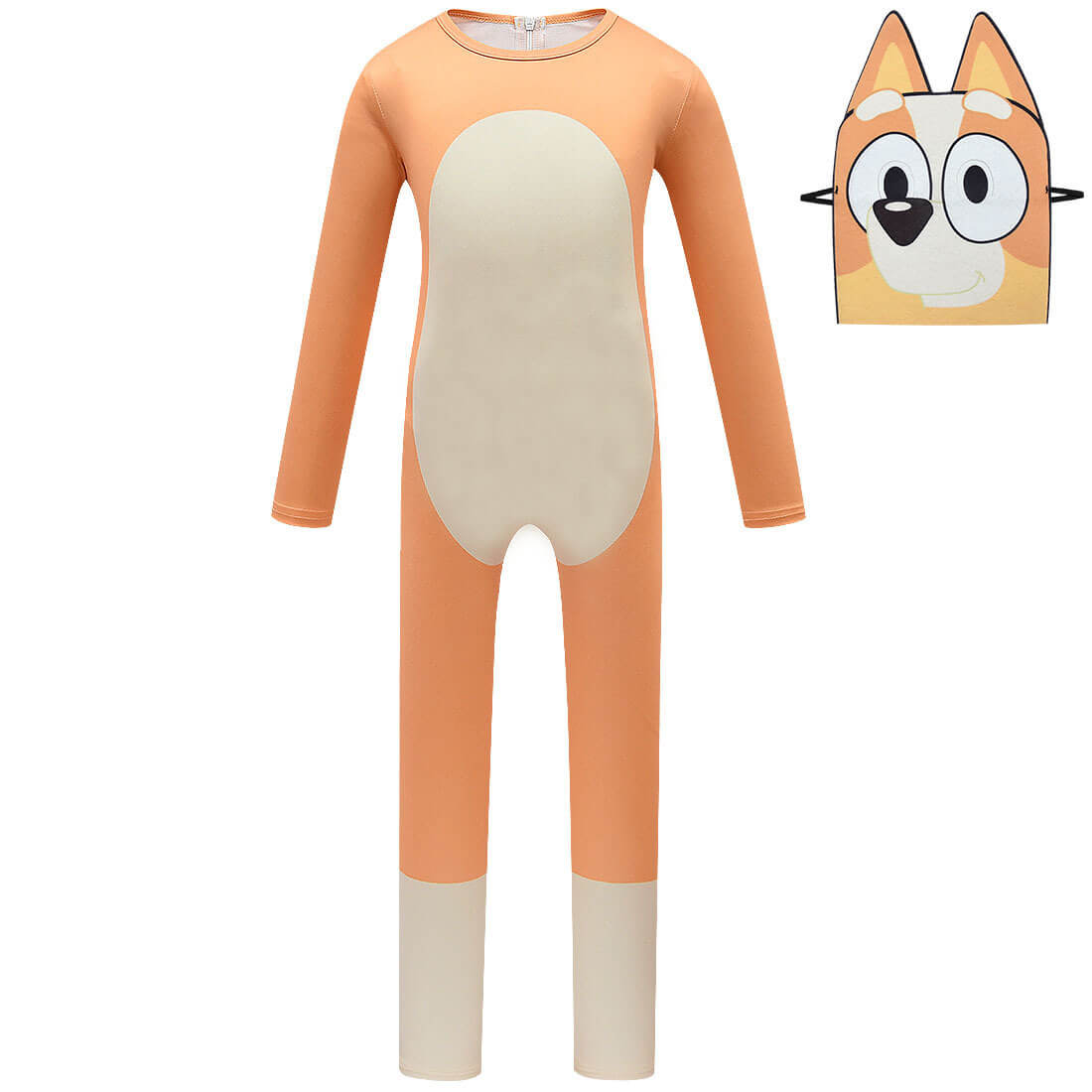 Combinaison de déguisement pour enfants Masque de dessin animé Ensemble complet pour garçons filles Halloween Cosplay
