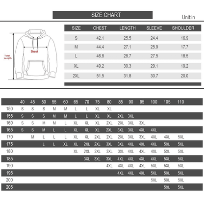 Adult Gwen Hoodie Unisex Long Sleeve Zip-up Pullover Plus Size Sweatshirt