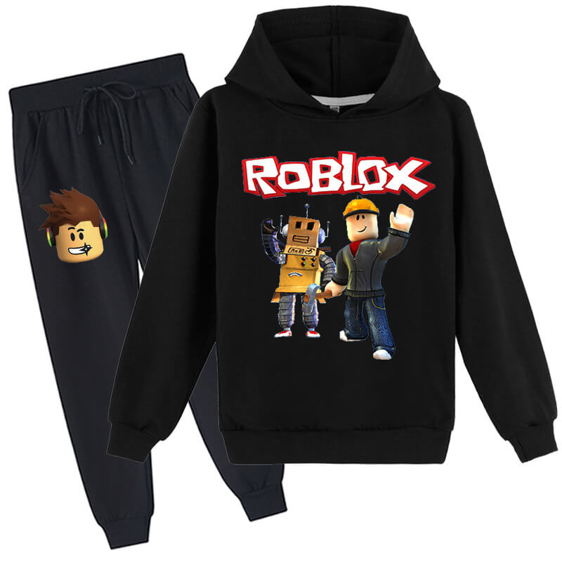 Conjunto de sudadera y pantalón de chándal Roblox para niños, unisex, 2 piezas, para niños y niñas