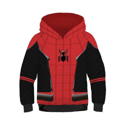 Kids Far From Home Miles Raimi Iron Man Long Sleeve Hoodie Superhero Unisex Hoodie